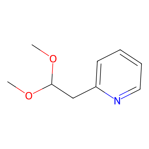 2-(2,2-Dimethoxyethyl)pyridine structure