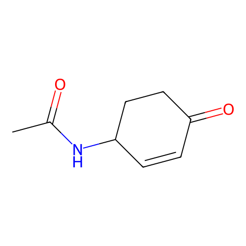 2-Cyclohexenone, 4-acetamido- structure