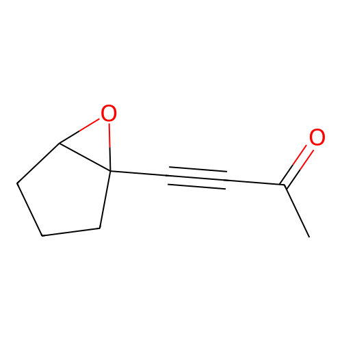 4-(6-Oxabicyclo[3.1.0]hex-1-yl)-but-3-yn-2-one structure