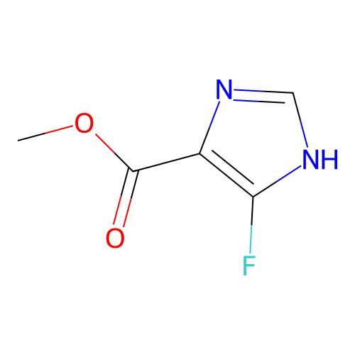 Methyl 5-fluoro-1H-imidazole-4-carboxylate structure