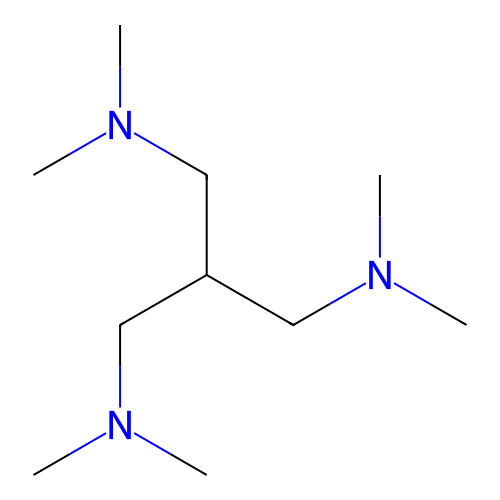 2-[(Dimethylamino)methyl]-N1,N1,N3,N3-tetramethyl-1,3-propanediamine structure