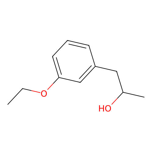 1-(3-Ethoxyphenyl)propan-2-ol structure