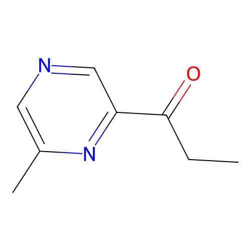 1-(6-Methyl-2-pyrazinyl)-1-propanone structure
