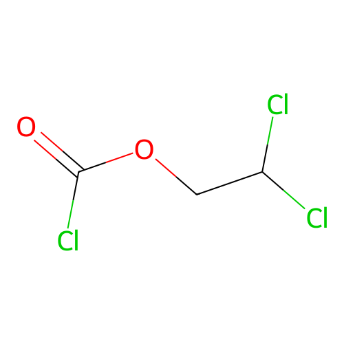 2,2-Dichloroethyl chloroformate structure