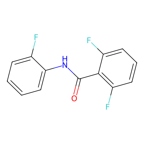 N-(2-氟苯基)-2,6-二氟苯甲酰胺 structure