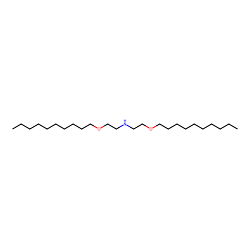 Bis-(2-decyloxy-ethyl)-amine structure