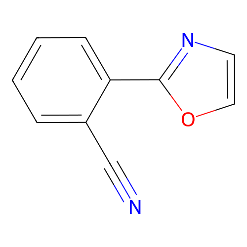 2-(2-Cyanophenyl)oxazole structure