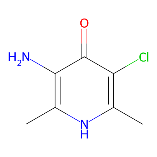 4-Pyridinol, 3-amino-5-chloro-2,6-dimethyl- structure