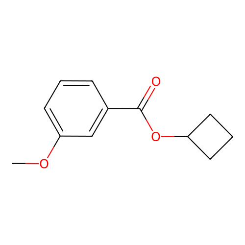 间茴香酸环丁酯 structure