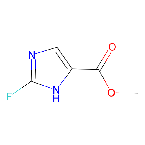 methyl 2-fluoro-1H-imidazole-5-carboxylate structure
