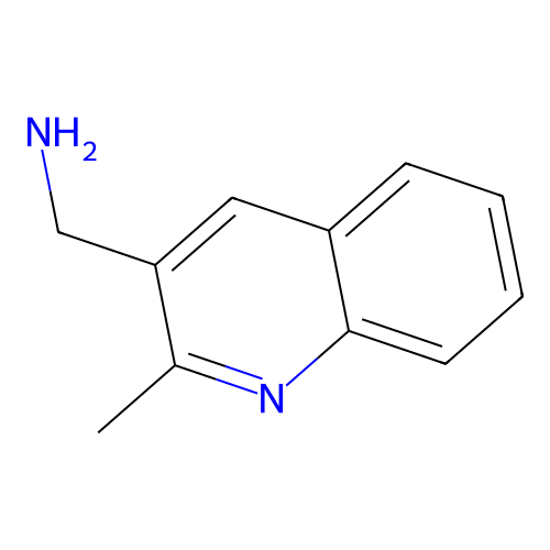 3-Aminomethylquinaldine structure