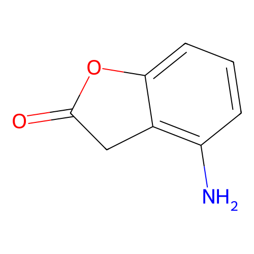 Benzofuran-2-one, 4-amino-2,3-dihydro- structure