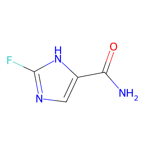 2-氟咪唑-5-甲酰胺 structure