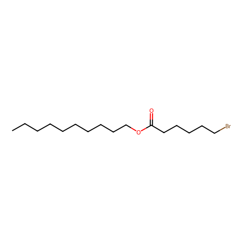 Decyl 6-bromohexanoate structure