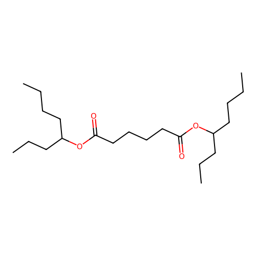 Dioctan-4-yl hexanedioate structure