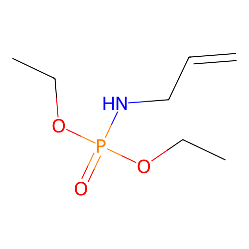 Diethyl N-prop-2-en-1-ylphosphoramidate structure