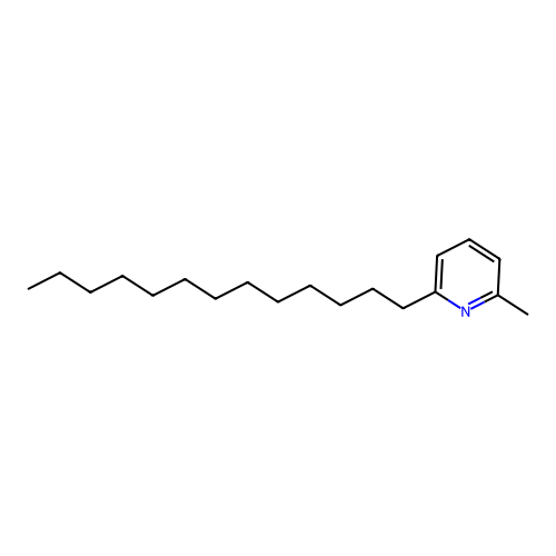 2-Methyl-6-tridecylpyridine structure