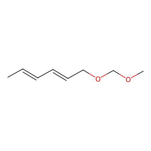 1-Methoxymethoxy-hexa-2,4-diene structure