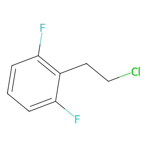 1-(2-Chloroethyl)-2,6-difluorobenzene structure