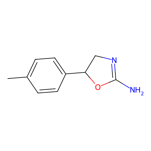 5-(p-Tolyl)-4,5-dihydrooxazol-2-amine structure