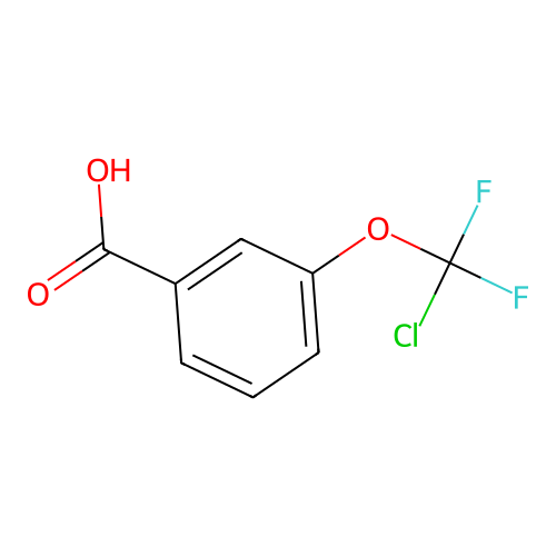 3-(Chlorodifluoromethoxy)benzoic acid structure