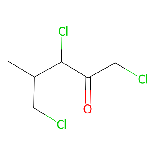 1,3,5-Trichloro-4-methyl-2-pentanone structure