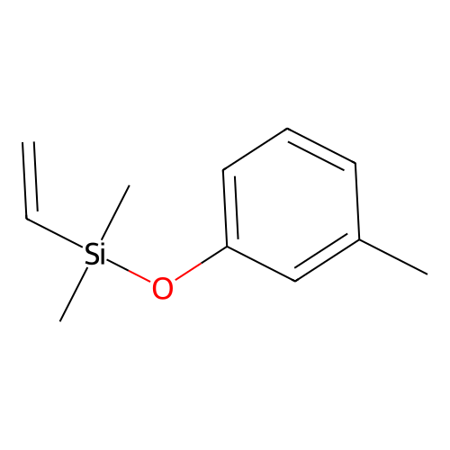 1-Dimethylvinylsilyloxy-3-methylbenzene structure