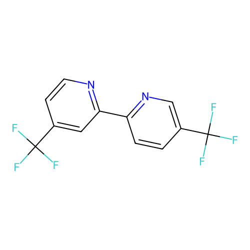 4,4'-Di(trifluoromethyl)-2,2'-bipyridyl structure