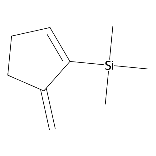 1-Cyclopentene, 3-methylene-2-trimethylsilyl- structure