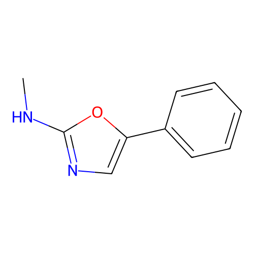 N-Methyl-5-phenyloxazol-2-amine structure