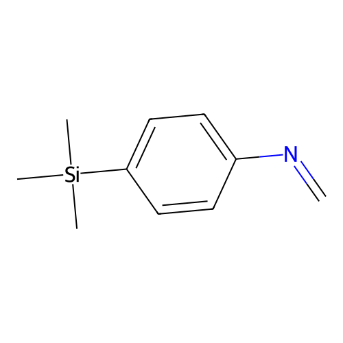 N-(4-trimethylsilylphenyl)methanimine structure