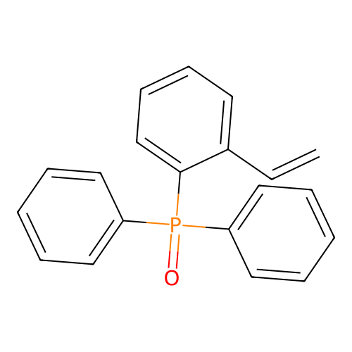 二苯基(2-乙烯基苯基)氧化膦 structure