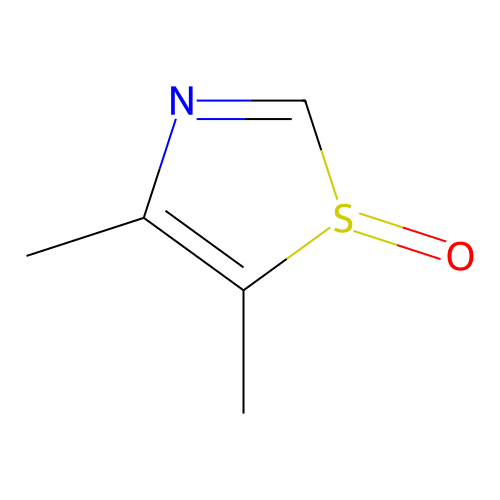 4,5-Dimethylthiazole S-oxide structure