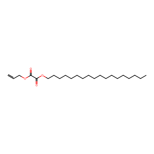 Allyl octadecyl oxalate structure