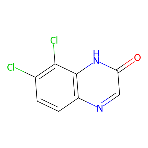 7,8-dichloro-1H-quinoxalin-2-one structure