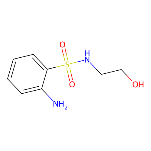2-氨基-N-(2-羟乙基)苯磺酰胺 structure