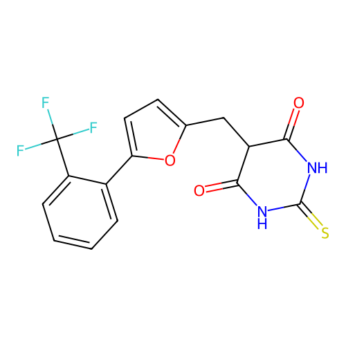 Barbituric acid derivative structure