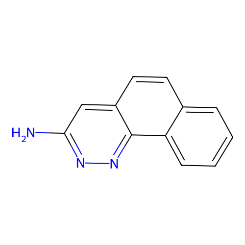 苯并[h]噌啉-3-胺 structure