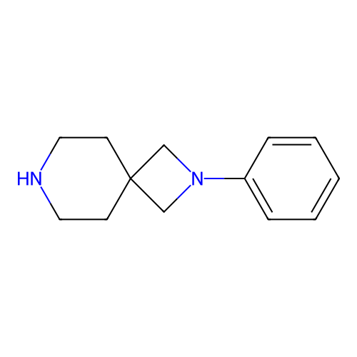 2-Phenyl-2,7-diazaspiro[3.5]nonane structure