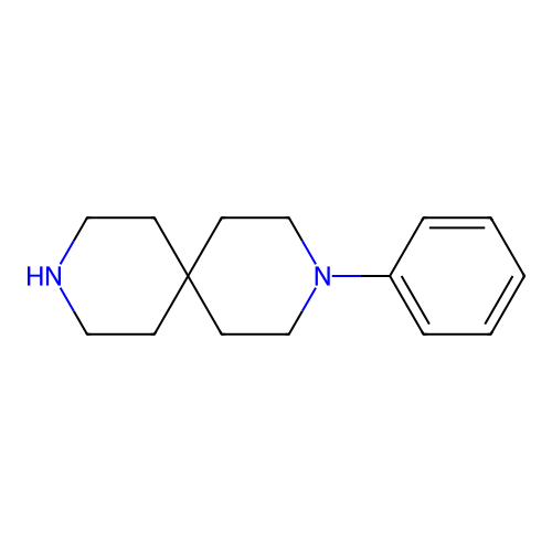 3-Phenyl-3,9-diazaspiro[5.5]undecane structure