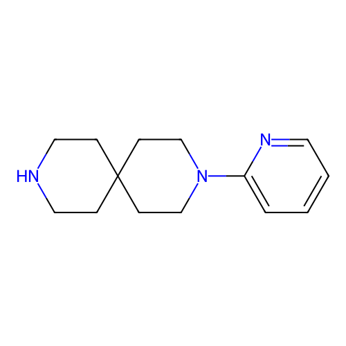3-(Pyridin-2-yl)-3,9-diazaspiro[5.5]undecane structure