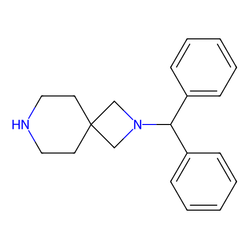 2-Benzhydryl-2,7-diazaspiro[3.5]nonane structure