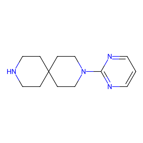 3-(Pyrimidin-2-yl)-3,9-diazaspiro[5.5]undecane structure