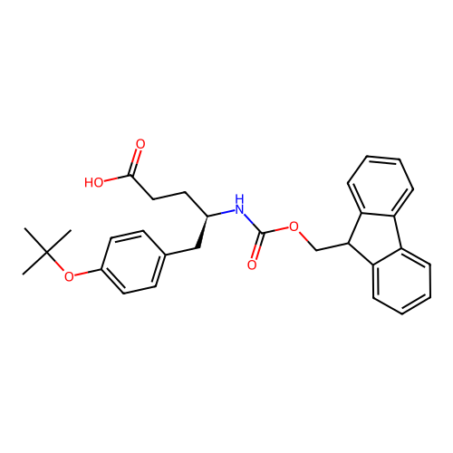 (R)-Fmoc-4-amino-5-(4-tert-butoxyphenyl)-pentanoic acid structure