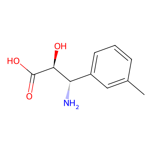 (2S,3S)-3-Amino-2-hydroxy-3-(m-tolyl)propanoic acid structure