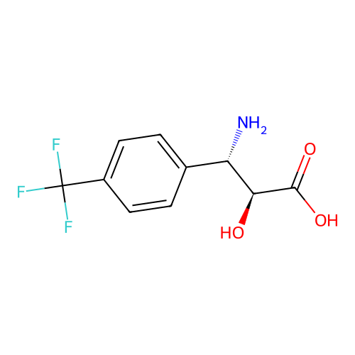 (2S,3S)-3-Amino-2-hydroxy-3-(4-(trifluoromethyl)phenyl)propanoic acid structure