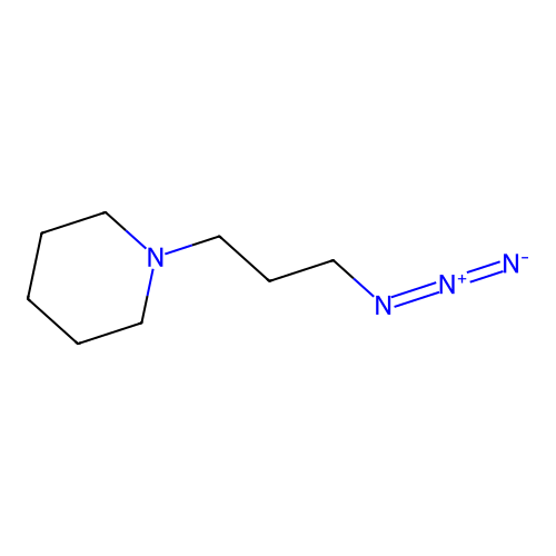 1-(3-Azidopropyl)piperidine structure