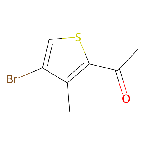 1-(4-Bromo-3-methyl-2-thienyl)ethanone structure