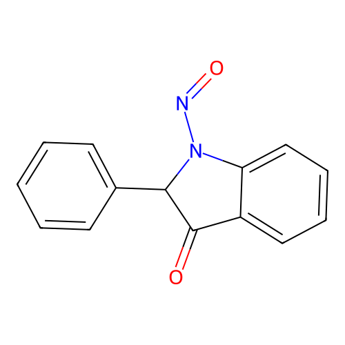 1-Nitroso-2-phenylindolin-3-one structure