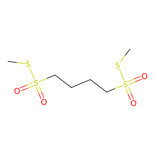 S1,S4-Dimethyl 1,4-butanedisulfonothioate structure